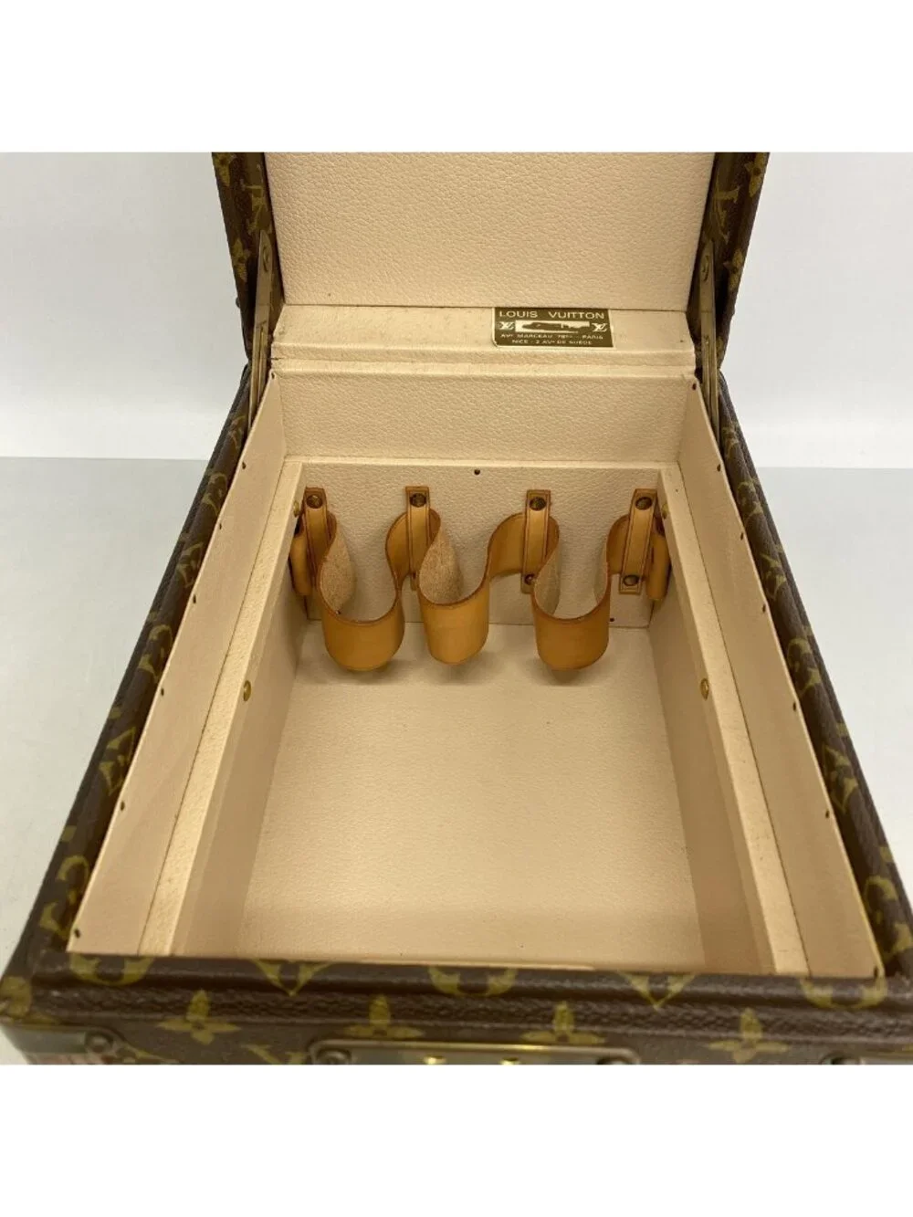 Louis Vuitton Makeup Box Monogram Boite Flacon Brown